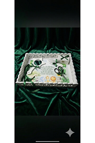 MASSIBEBE Complete Set of Moț Tray with Wooden Accessories, Premium Design 1 ...