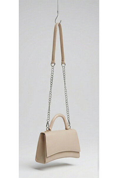 valena Kadın Asimetrik Kesim Zincir Askılı Mini El ve Çapraz Baget Çanta