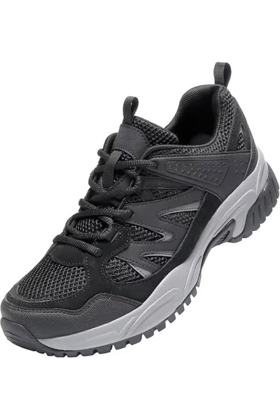 Groutpro Pantofi de drumeție confortabili , antialunecare - Negri, mărimea 45