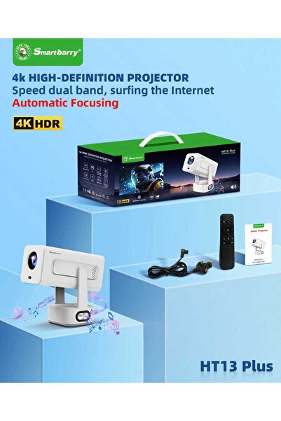 Generic Smartberry HT13 Plus 4K High-Definition Projector