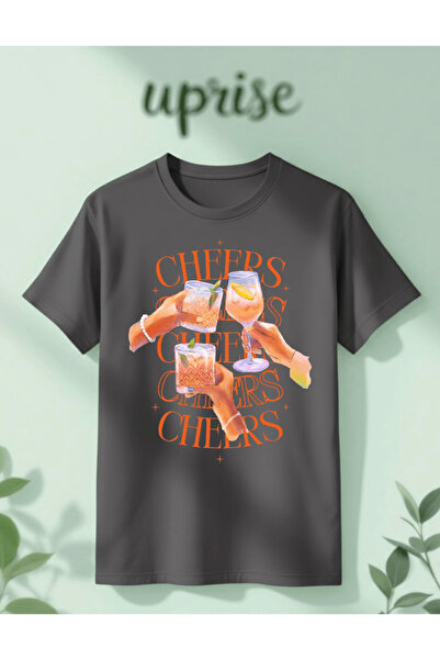 Vordevia Cheers Printed Cotton Oversize T-Shirt