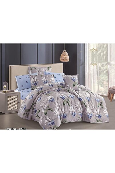 alzawia Single bed set, 4 pieces, summer style, luxurious floral print