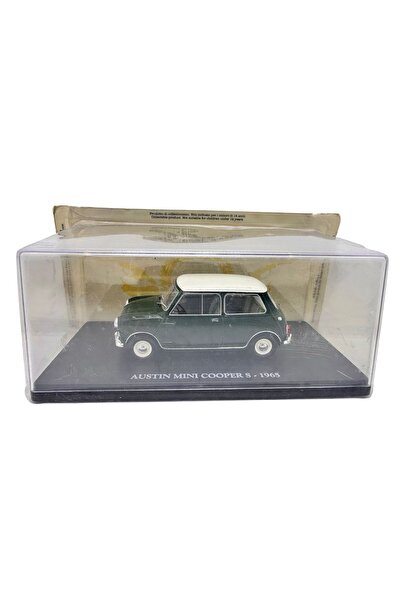 JPT 1965 Austin Mini Cooper S 1:24 лят автомобил в зелено/бял цвят