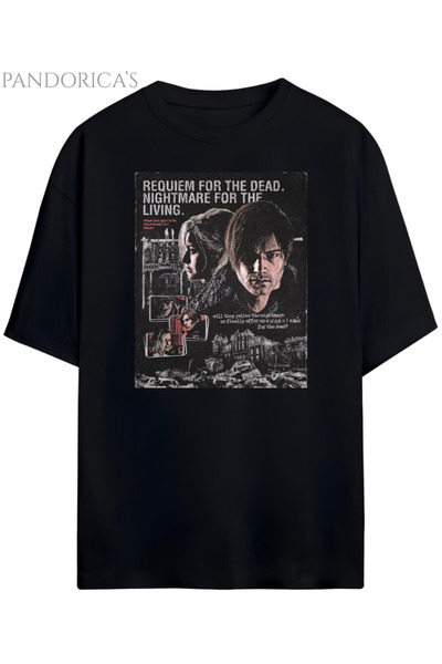 Grafftee Clothing Tricou unisex din bumbac cu design Resident Evil Pandorica,...
