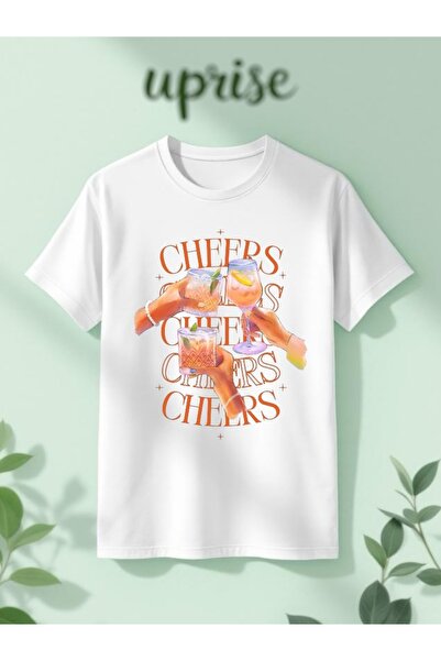 Vordevia Cheers Printed Cotton Oversize T-Shirt