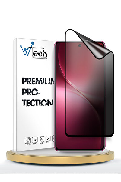 Wtech vivo V60 Lite 4G/5G 2025 Premium Nano Ceramic Privacy Full Cover Matte ...