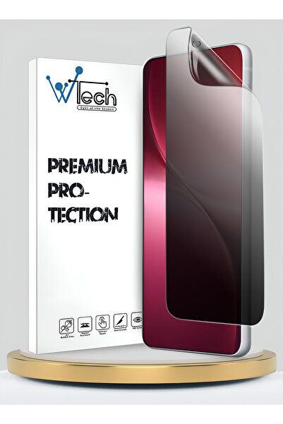 Wtech vivo V60 Lite 4G/5G 2025 Premium Hydrogel Anti Spy Film Thin and Flexib...
