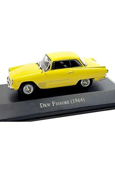 JPT 1964 DKW Fissore Жълт отлят модел 1:43