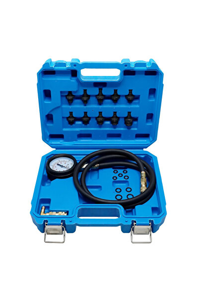CCLIFE Kit de testare a presiunii uleiului cu manometru și 10 adaptoare