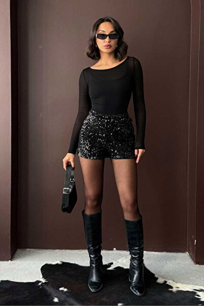 İldies store Pullu astarlı şort yeni