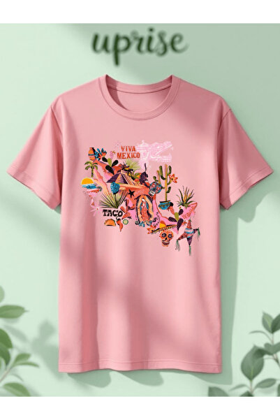 Vordevia Mexico City Printed Cotton Oversize T-Shirt