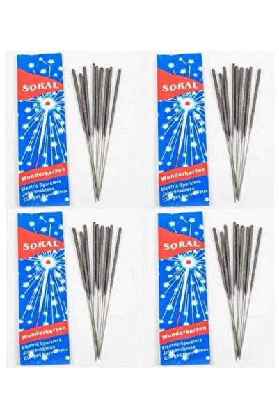 Toybox Starry Night Sparkle Candles (40 sticks, 4 boxes, 10 sticks in each box)