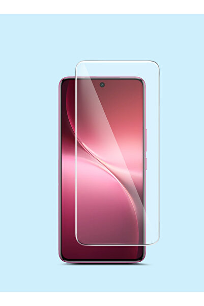 Wtech vivo V60 Lite 4G/5G 2025 Premium Series Curved Edges 9H 2.5D Tempered G...