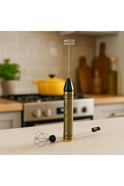 Generis Electric Milk Frother with Dragon Pattern