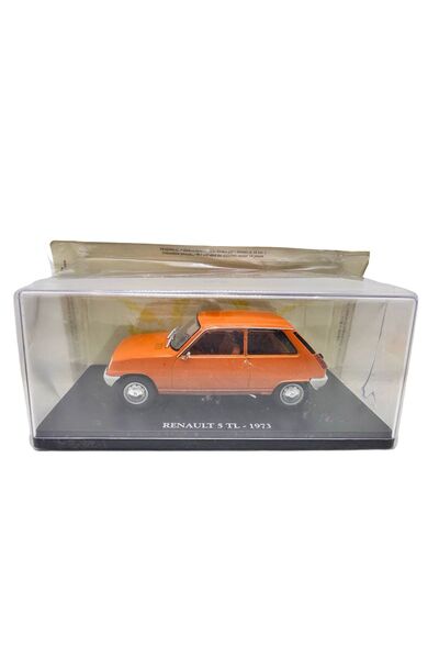 JPT Renault 5 TL 1973 Πορτοκαλί χυτό μοντέλο 1:24