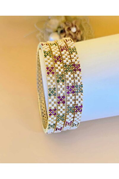 Arjwan Accessories Stunning plated bracelets with a captivating sparkle and d...