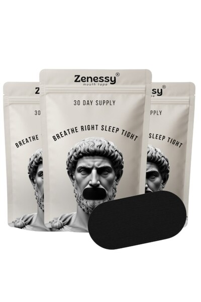 Zenessy Plasturi pentru respirație nazală și somn liniștit – Benzi bucale, 90...