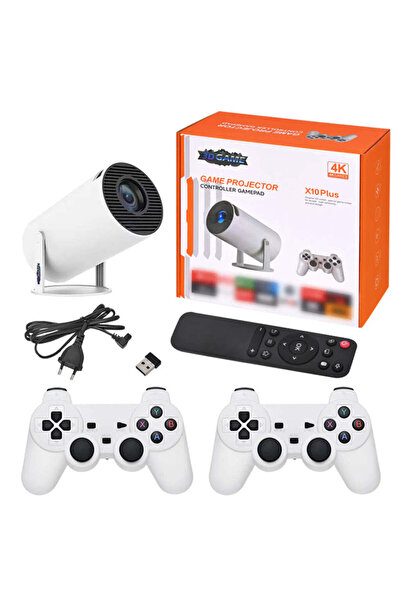 Generic HD Game Console with Portable Projector X10 PLUS
