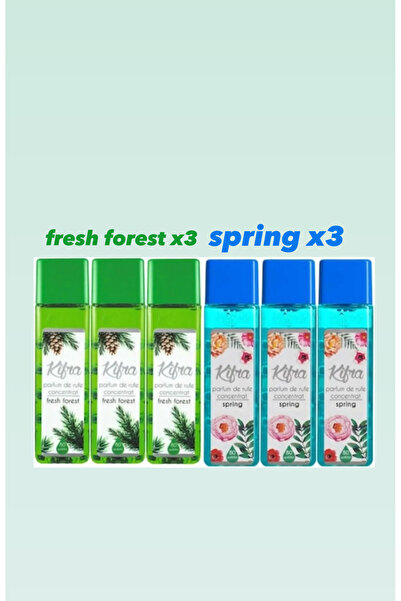 Generic KIFRA Fresh Forest & Spring – Promo Pack of 6 Concentrated Laundry Pe...