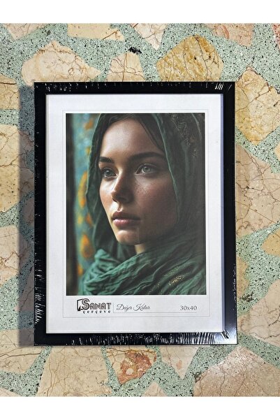 Accessories Hei Bal Ajans 30X40 Glazed Black Frame