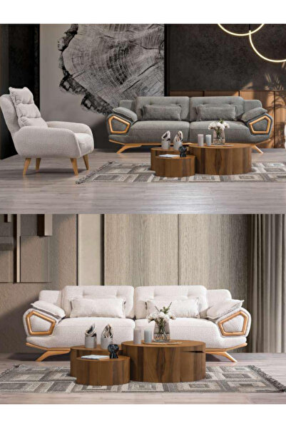 DİAVSE EV & YAŞAM Volens Koltuk Takımı 3+3+1