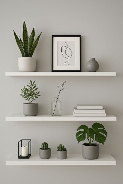 BANABİ 3 lü dekoratif raf