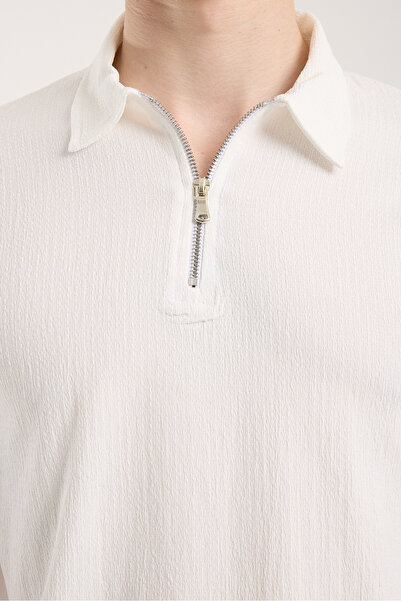 SLAW REZZ Ανδρικό μπλουζάκι από ύφασμα με απαλή υφή, αναπνεύσιμο ύφασμα, με φ...