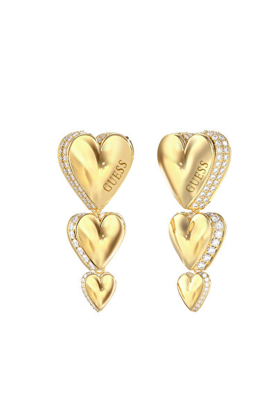 Guess 40mm multi heart pendants