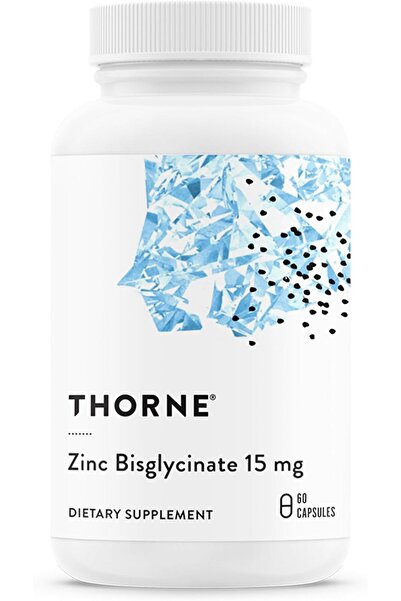 THORNE RESEARCH - Zinc Bisglycinate 15 mg - 60 Capsules