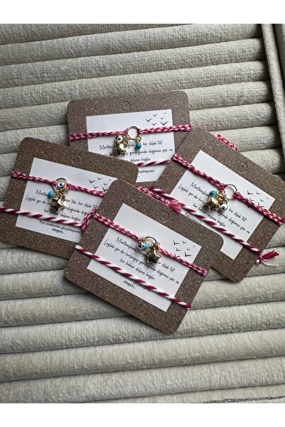 butiikçe MARTENİÇKA BİLEKLİK 2'Lİ YILDIZ VE NAZAR