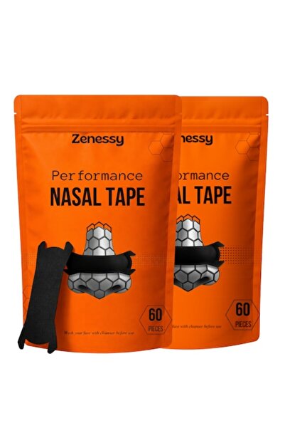 Zenessy Performance – Benzi nazale rezistente la transpirație, negre – 2×60 buc