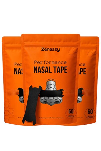 Zenessy Benzi nazale rezistente la transpirație Performance – negre – 3×60 buc.
