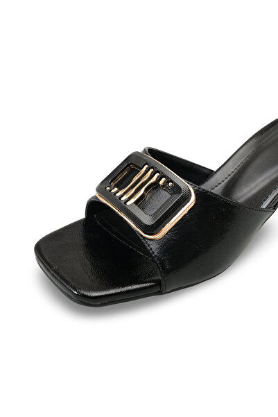 Riccon نعال بكعب نسائي 0012201 أسود ريفي