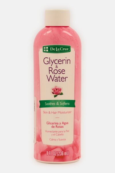De La Cruz Glycerin And Rose Water Skin Moisturizer 236 ml