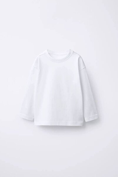 Erkek Çocuk Kız Çocuk Basic Oversize Tshirt