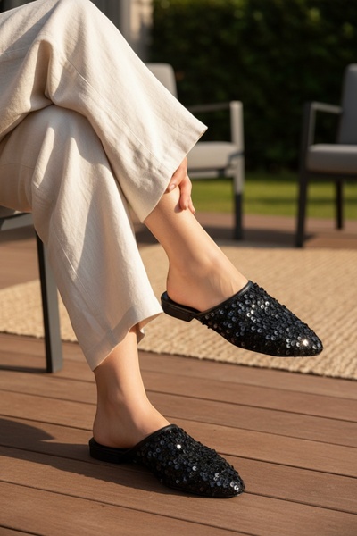 Modafırsat Kadın Günlük Terlik Çeyiz Bohça Gelin Ev Misafir Dışarı Terliği