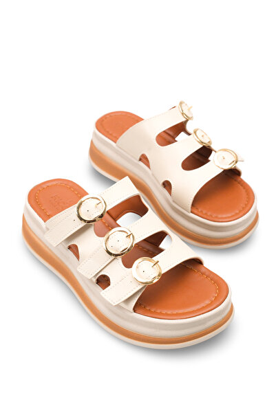 Riccon Ženska Papuče 0012335 bež