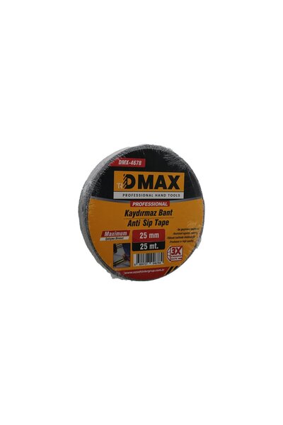 Greathings DMAX DMX-4678 (25MM X 25MT) (NEKLIZAJUĆA) (CRNA) TRAKA*48