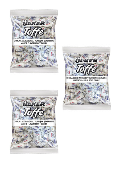 Ülker حلوى التوفي بالجيلي 1000 جرام × 3 عبوات