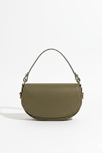 VELLABAGS NEP Milano Khaki Mini Γυναικεία Τσάντα Χειρός & Ώμου – Ρετρό Μοντέλ...