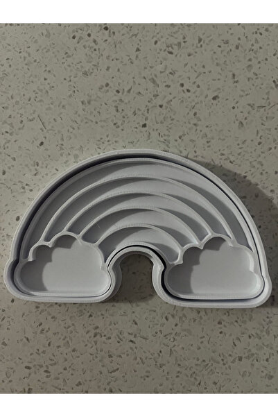 Filkorium3D Rainbow Cookie Mold - Rainbow Mold - Polymer Clay Mold