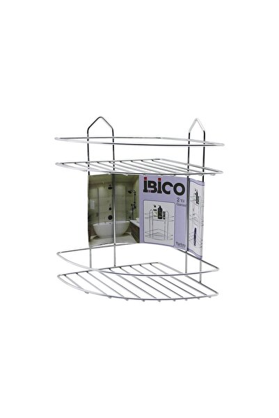 Greathings IBICO K13-018 (2-степенна и триъгълна) (хром) (метал) Рафт за ъгъл...