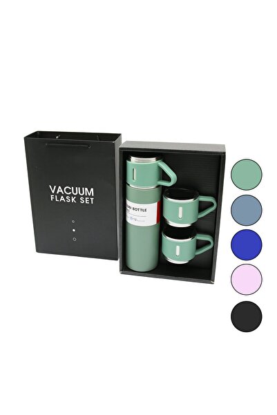 Greathings SET DE TERMOSURI (3 PIESE CU CĂNI) SET DE TERMOSURI COLORATE DIN O...