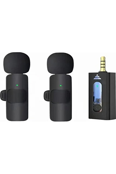 TRENDPİX Yaka Mikrofonu 3.5 mm Jack Uyumlu Kablosuz Mikrofon