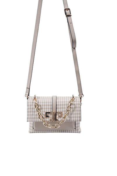 Silver Polo Silver & Polo Sp1148 Women's Crossbody Bag Plaid Line Square Sand...