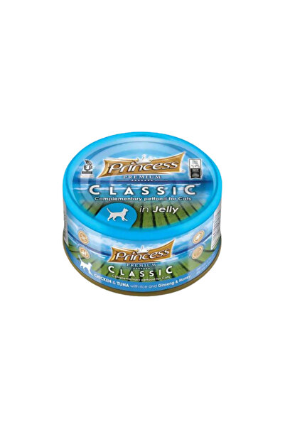 PRİNCESS Premium can Chicken and Tuna with Rice and Ginseng & Honey 170g Pack...