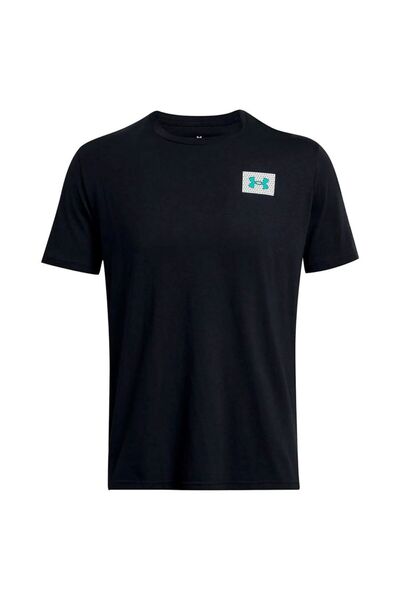 Under Armour Color Block Logo T-Shirt Lc 1382828-001 Size: M