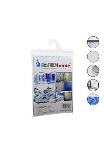 Greathings ستارة حمام بانيو لوكس من البوليستر (ذات جناح مزدوج) مقاومة للماء م...