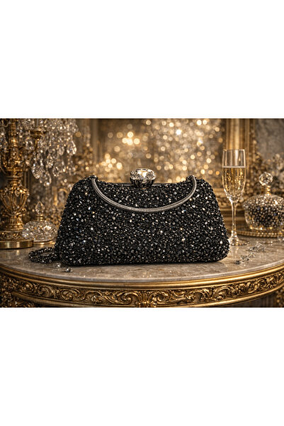 Luma Decor Gold Stylish Evening Dress Bag
