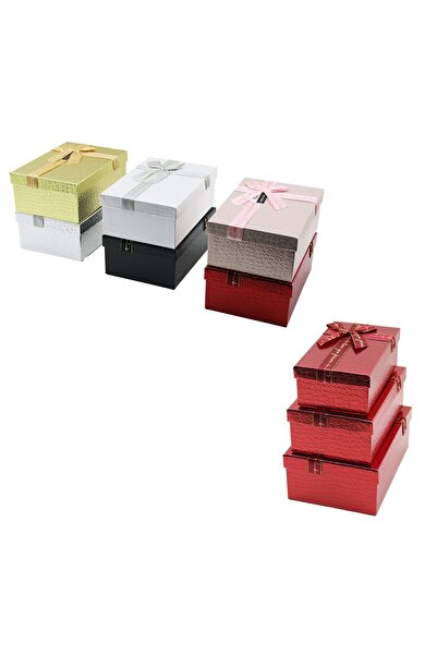 Greathings IBICO İ12-086 (3 قطع) (شكل مربع) (ألوان لامعة متنوعة ونقوش بارزة) ...